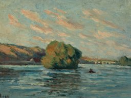 maximilien luce - la seine et lile de rolleboise 1939